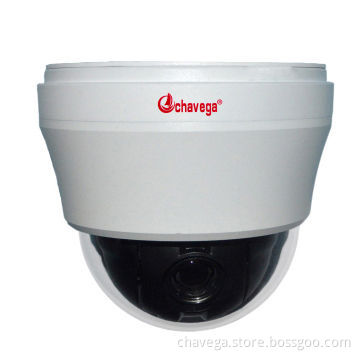 1/3-inch Sony CCD 480TVL 4-inch Mini Medium Speed PTZ Camera with 10x Optical ZoomNew